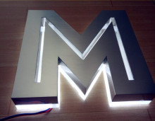 Large Illuminated Channel Letter Signs