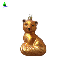Artdargon fast delivery glass crafts hand blow fox ornament personalized