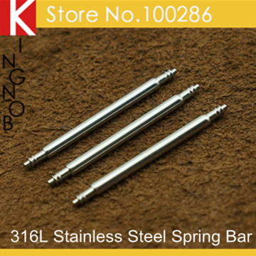 1000pcs/lot 10mm-24mm Watch Band Strap Spring Bar Buckle Link Watch Pins Repair Tools