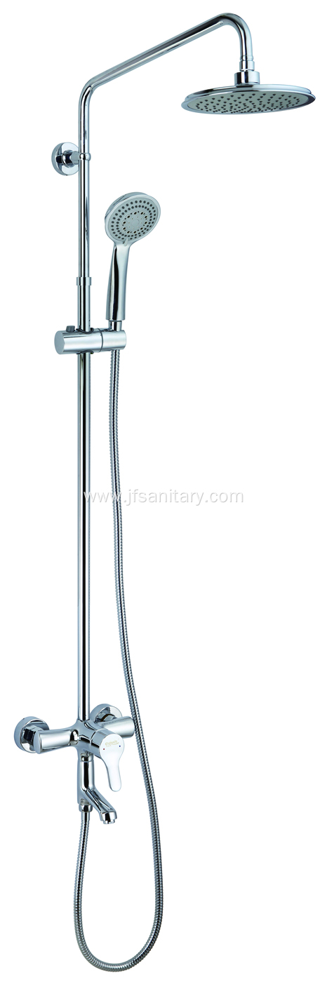 Mixer Rainfall Head Shower System 3 Functions