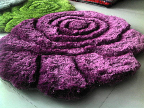 3D Shaggy Carpet/Rug/Mat