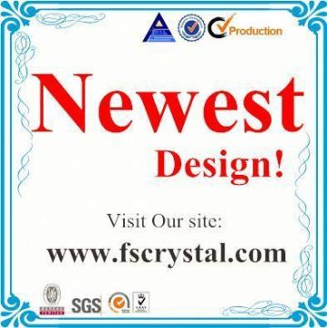 2015 Newest custom puple color beuty packaging box- -NO.1 Crystal Trophy Factory