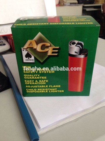 customized lighter cigarette gas lighter disposable flint lighter FH-002