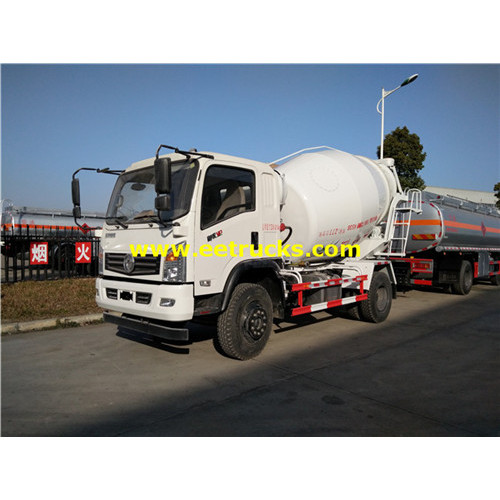Camions de mélangeur de ciment de 4000L 5AC DFAC