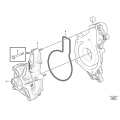 20505543 D11 D13 D16 用ウォーター ポンプ ハウジング