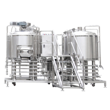 HAISHUN Steam Heating Brewhouse System with Mash Tun and Boiler