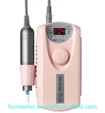 Manicure Salon Electric Drill Rechargeable Manicure Driller 25W Portable Nail Drill Machine