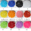 Fashion Ball Round Resin Katzenauge Schmuck Spacer Perlen mit gemischten Farben 6MM 500pcs