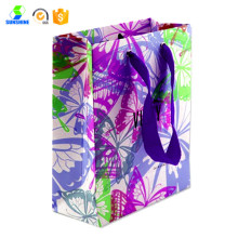 Colorful paper carrier bag