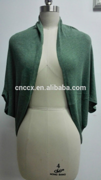 16WAYI05 100%bamboo fiber woman knitted shrug