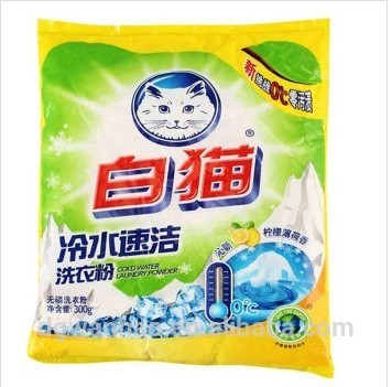 Custom Laundry plastic washing powder packaging bag