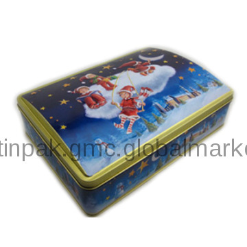 Collection tin box