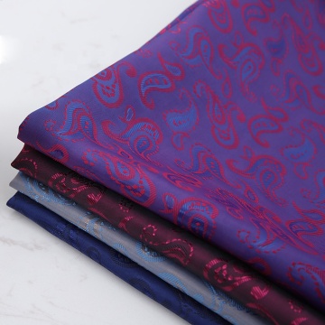 Custom Polyester Viscose Jacquard Lining Fabric for Suits and Coats