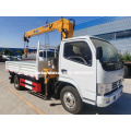 Dongfeng RHD Cargo Truck Mounted XCMG 3.2T Telescopic Crane