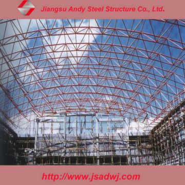 large-span space frame design for roof