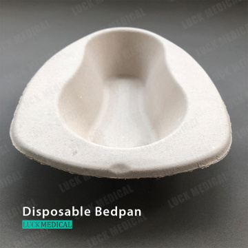 Disposable Pulp Bedpan Paper Model Bedpan