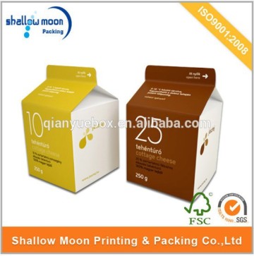 Custom Milk package Carton Box