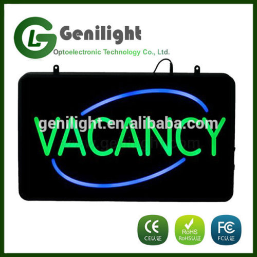 Flashing VACANCY Letters Neon Sign LED Decorative Neon Signs