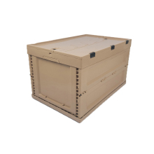 Economical and durable folding plastic box