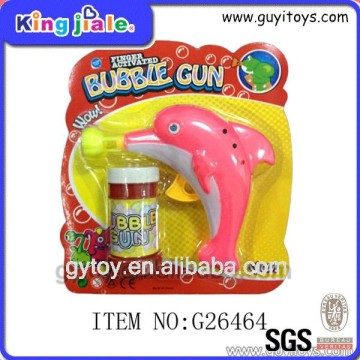China factory cheap wholesale bubble dolphin bubble toys bubble gun