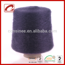 Top Line blended brushed silk mohair yarn for fancy sweaters