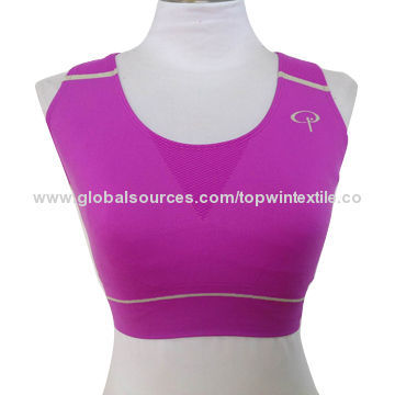 Lady seamless underwear sports top