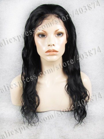 Hot selling 2014 Human Hair Wet and Wavy Lace Front Wigs