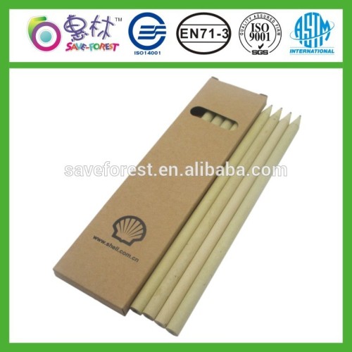 High quality kraft paper box packaging recycle paper pencil set