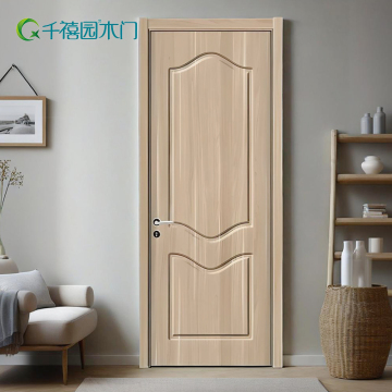 Unpainted solid wood swing door
