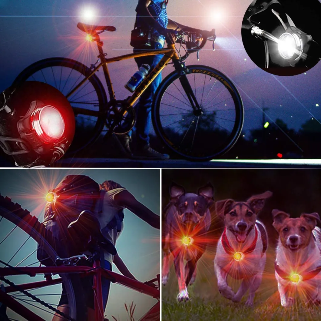 Multifunction Best Seller USB Rechargeable Free Rear Bicycle Light LED Bike Light Set