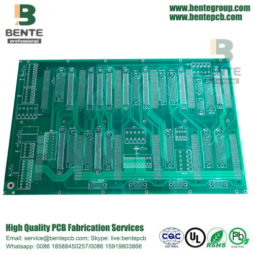 HASL lead free 2 Layers PCB FR4 Tg135 BentePCB