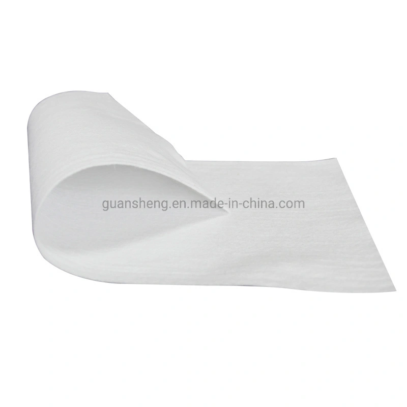 China Factory Good Price High Quality Food Grade Es Fiber Thermal Bond 20GSM Width 20cm Non Woven Fabric for Food Grade Meat Pad or Tea Bag