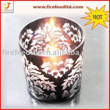 Handmade Glass Candle Holder