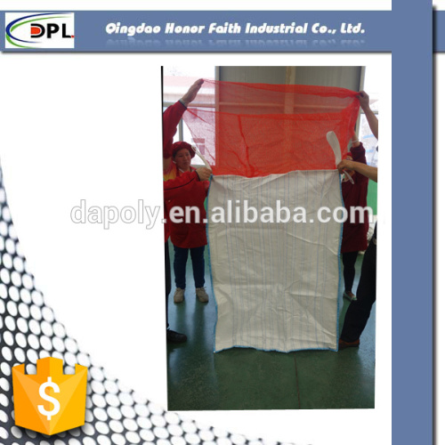 1500kg ventilated big bag with duffle top