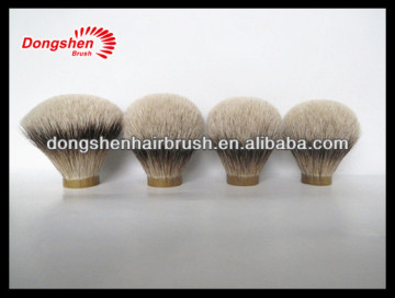 silvertip badger hair knots badger shaving knot shaving brush head