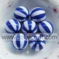 12MM 500Pcs Azul chino brillante y blanco Multi colores Miyuki Venta al por mayor de cuentas de plástico de resina Onsale