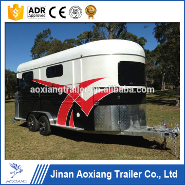 Fiberglass roof Horse Trailer,Horse Float