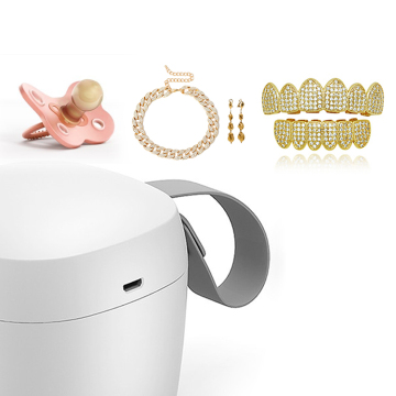 Portable UV Baby Pacifier Sterilizer with Adjustable Timer for Travel