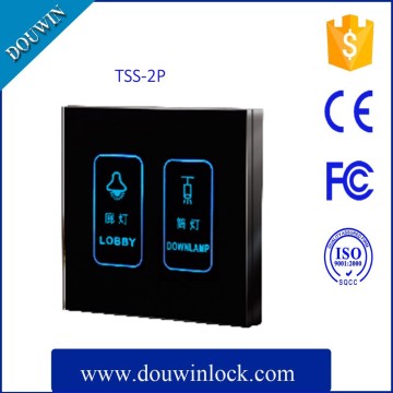 home automation touch screen wall switch