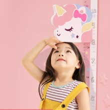 Mobile House Decor 3D Height Measurement Chart Removable Wall Stickers