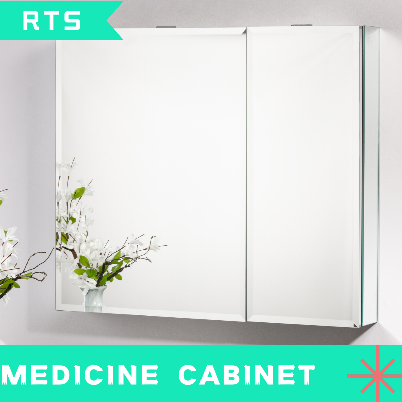 Aluminum bathroom cabinet