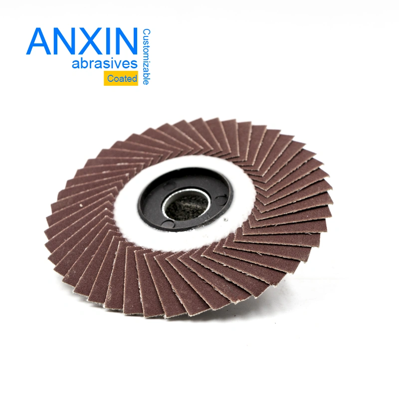 Standard Aluminum Oxide Flexible Sanding Disc with Metal Backing