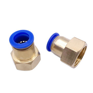 1PCS Pneumatic Quick Connector PCF 4MM 6MM 8MM 10MM 12mm Hose Tube Air Fitting 1/4" 1/8" 3/8" 1/2"BSPT Male Thread Pipe Coupler