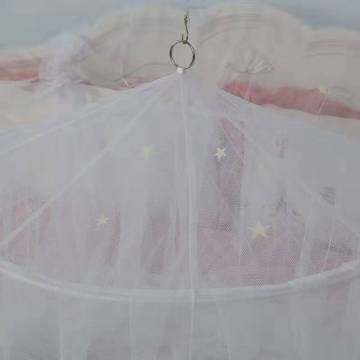 Canopy Baby Crib Fairy Light Stars Mosquito Net