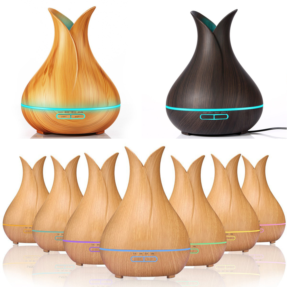 New Tulip Wood Grain Perfume Aroma Diffuser