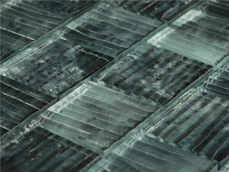 23X48mm Pool Decorative Crystal Glass Mosaics