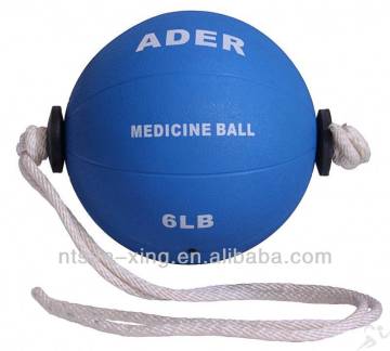 Promotion medicine ball/rope medicine ball/rubber medicine ball