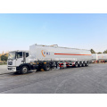 80,000 liters 4 Compartments 4 axles Fuel Tanker Semi Trailer