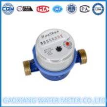 Single jet liquid sealed impeller copper watermeter