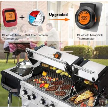 2 in 1 termometro grill bluetooth intelligente impermeabile migliore per barbecue